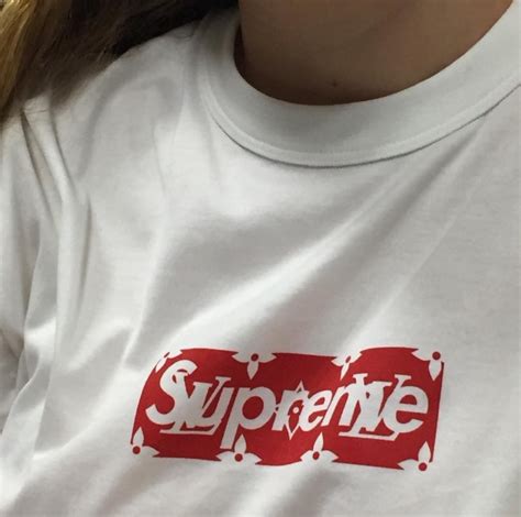 lv supreme box logo tee|supreme box logos.